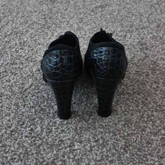 Escarpins Noirs Via Spiga Talons Hauts 9,5 Cm - Pointure 7 1/2 US, Occasion à Retaper